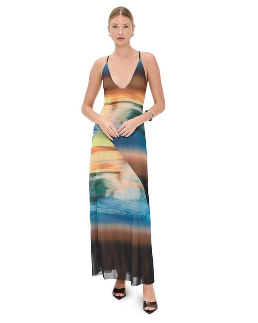 AFRM Blue Romy Dress
