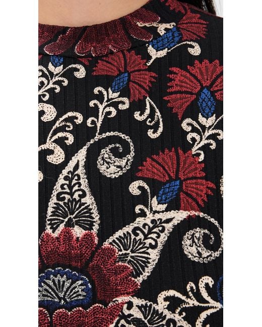 Farm Rio Blue Jersey Bodysuit