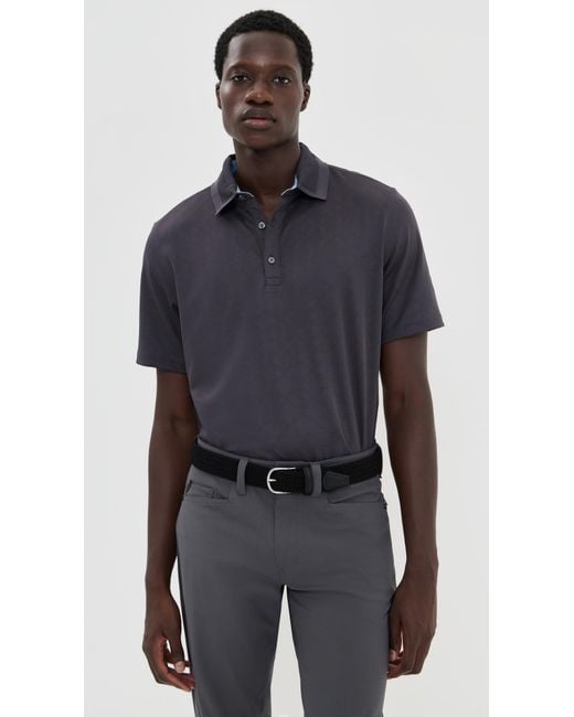 Rhone Blue Fairway Polo for men