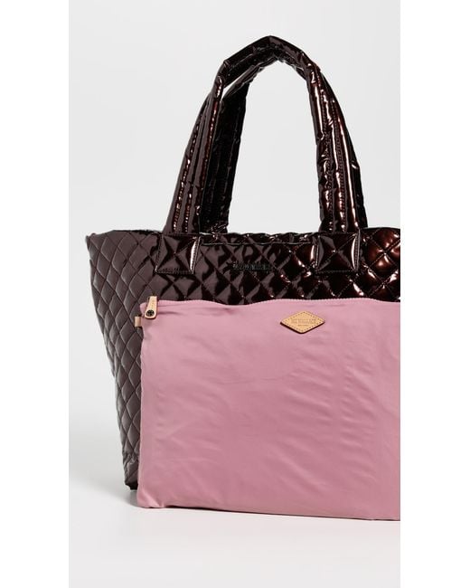 MZ Wallace Black Deluxe Medium Metro Tote