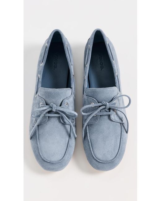 Vince S Marin Boat Shoe Huntington Blue Suede 8.5 M | Lyst display picture 3