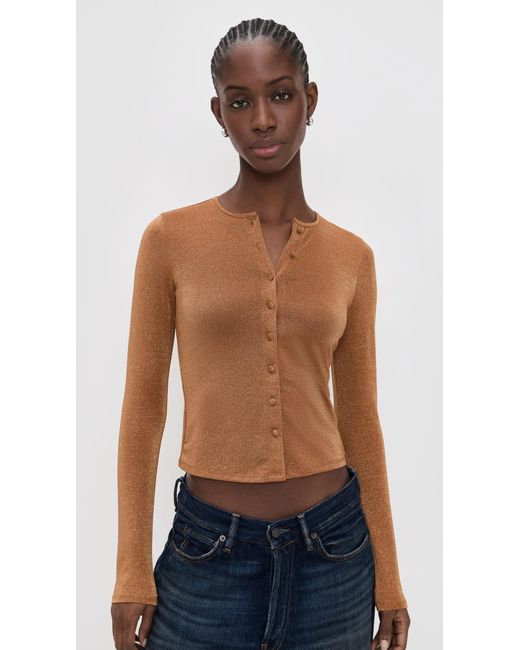 AFRM Blue Linda Top