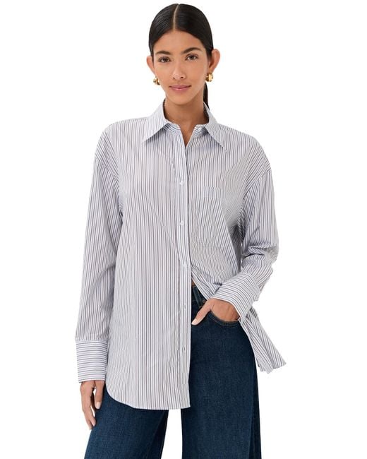 Twp Multicolor Big Joe Button Down Top