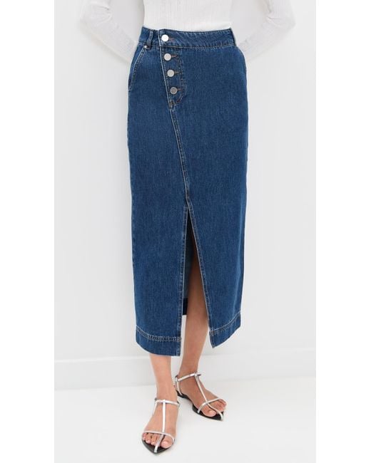 ALIGNE Blue Asher Denim Skirt