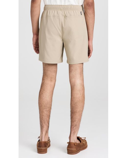 Rhone Natural Boathouse Shorts for men