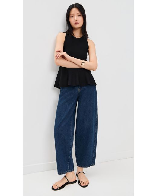 Line & Dot Black Amina Top