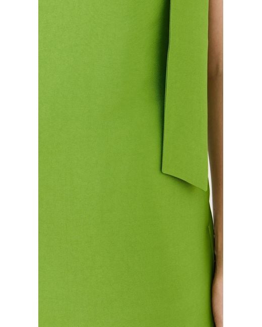 green emerald velvet dress Aligne Green Sleeveless Maxi Dress