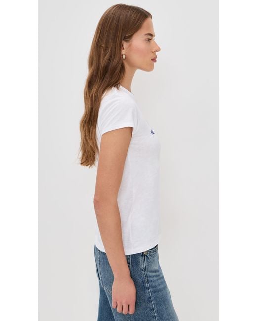 Rag & Bone White We Heart Nyc Tee