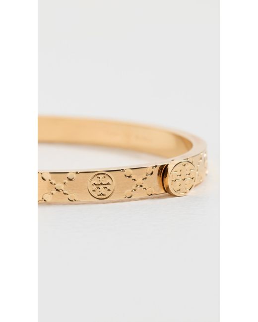 Tory Burch Multicolor T Monogram Hinge Bracelet 5Mm