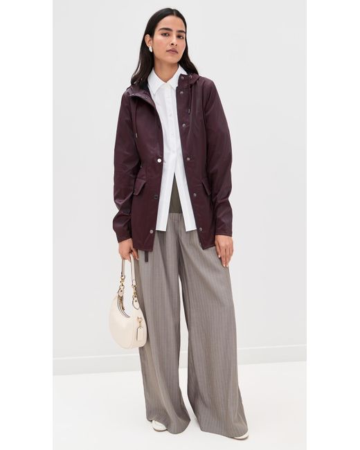 Rains Red Curve Jacket