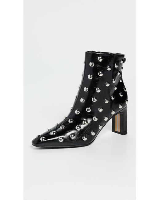 Sam Edelman Black Saige Stud Booties