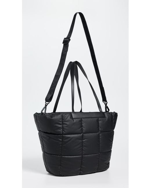VEE COLLECTIVE Black Porter Basque Matte Bag