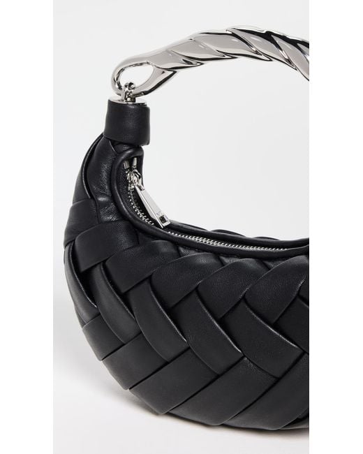 JW PEI Black Orla Weave Handbag