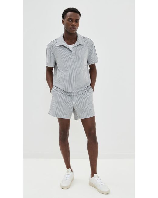 Jonathan Simkhai Black Hutton Popover Tee for men