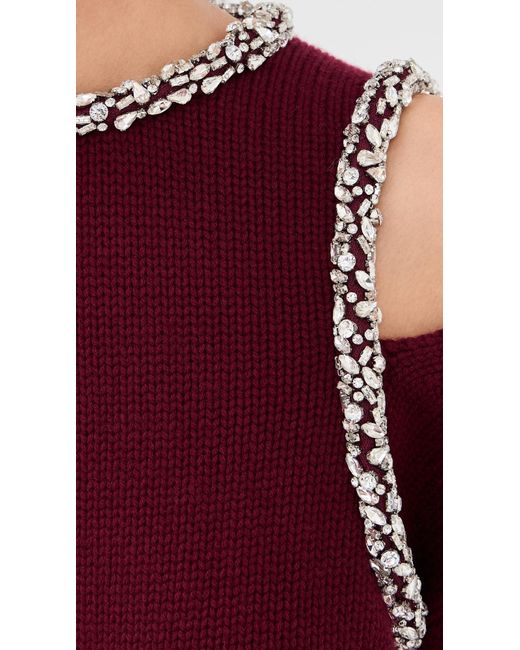 Jonathan Simkhai Red Monroe Pullover