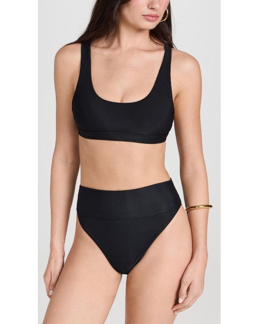 Beach Riot Black Peyton Top
