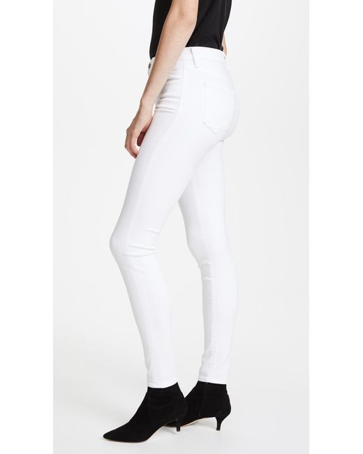 white legging jeans