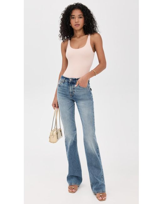 Skarlett Blue Blue Insider Thong Bodysuit