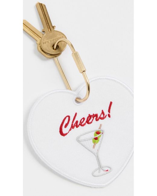 Abode White Cheers! Charm