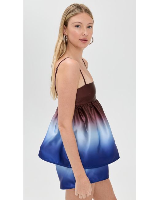 Solid & Striped Blue The Yarden Top