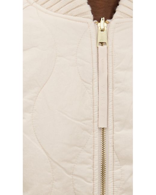 Varley Natural Serina Reversible Quilt Jacket