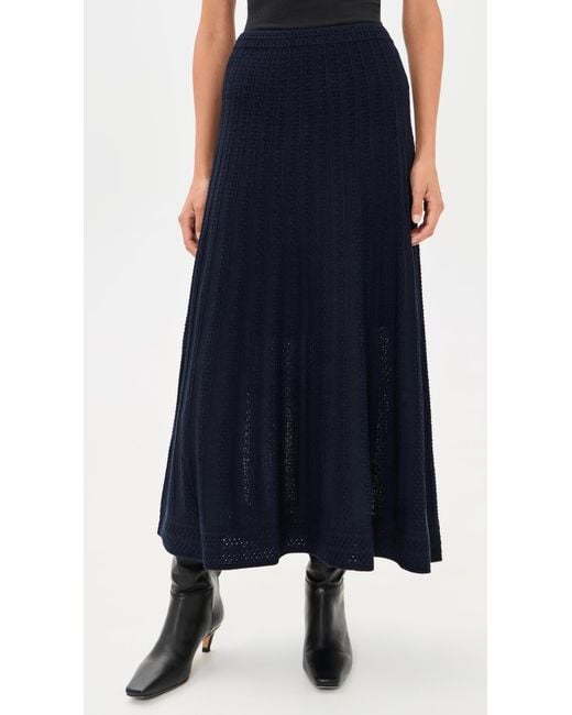 Ba&sh Blue Doha Skirt