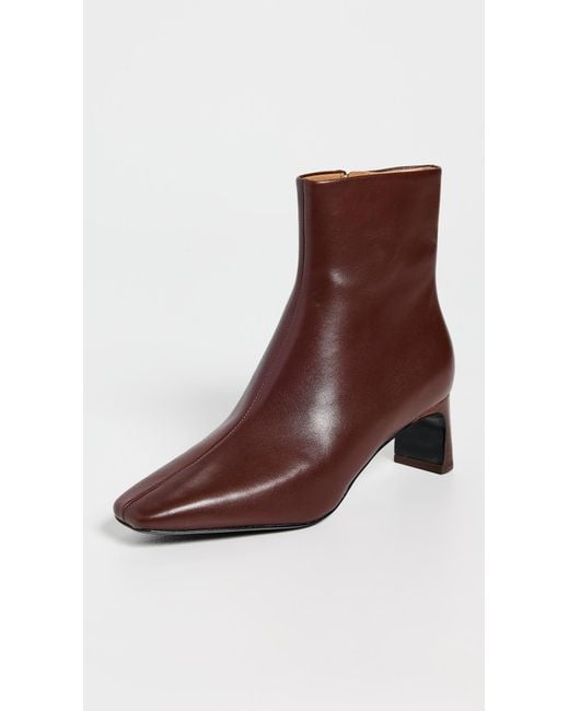 Rag & Bone Brown Avery Zip Boots