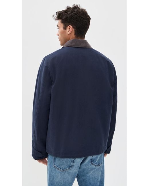 Les Deux Blue Montana Jacket for men