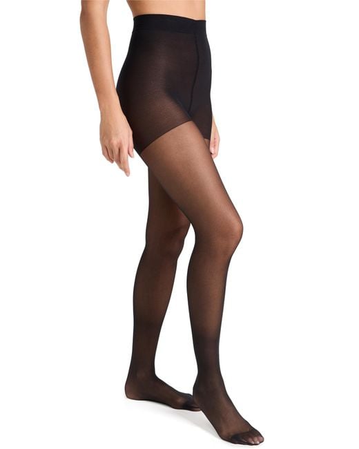 Stems Black Sheer Tights With Stretch Control