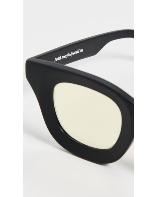 Wisdom Black Frame 3 Sunglasses
