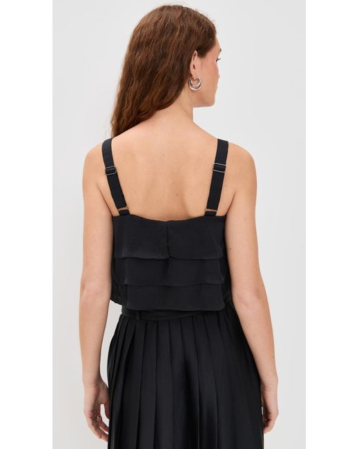 Ramy Brook Black Sloan Blouse