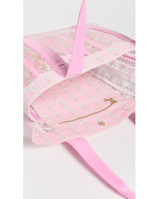 LoveShackFancy Pink Marjorie Tote