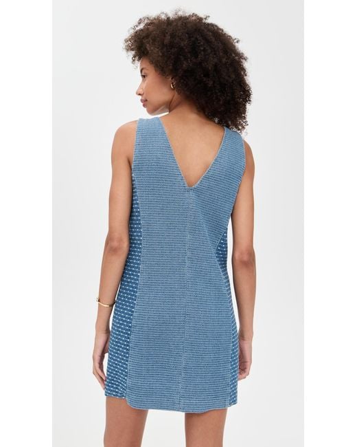 FAVORITE DAUGHTER The Arlo Vest Dress in Blue | Lyst