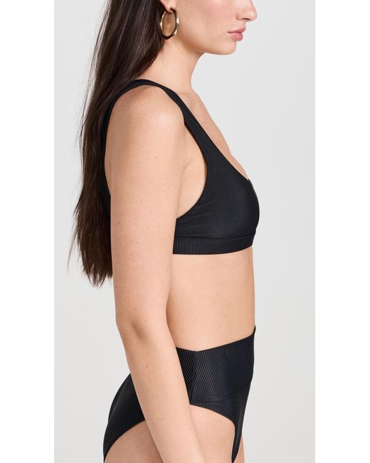 Beach Riot Black Peyton Top