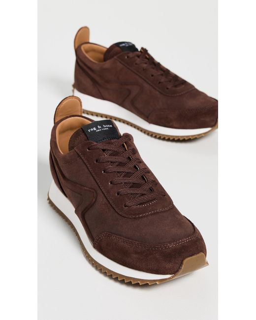 Rag & Bone Brown Retro Runner Sneakers