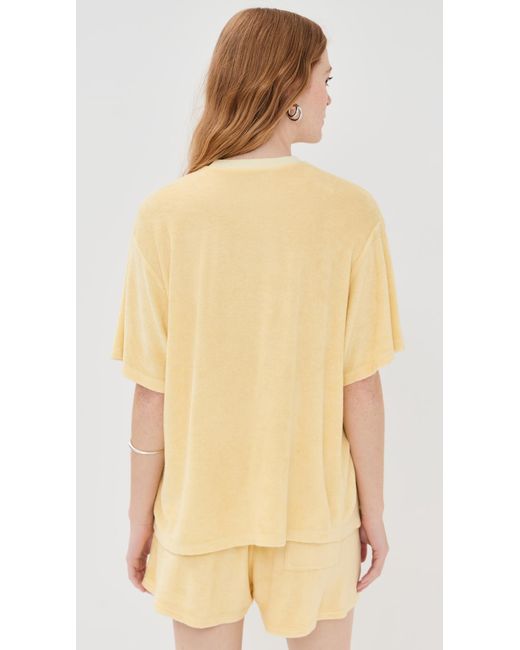 Le Bos Natural Farrah Terry Tee