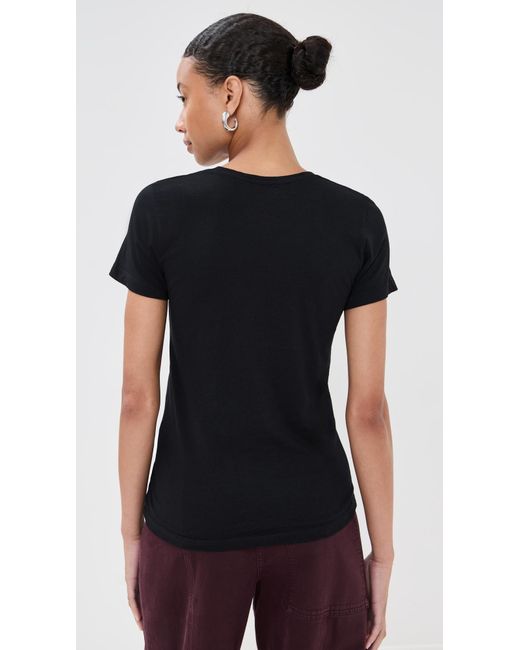 Another Tomorrow Black Crew Neck Tee