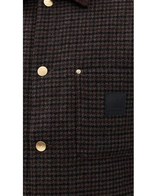 Carhartt Lowis Chore Coat in Black for Men | Lyst Canada