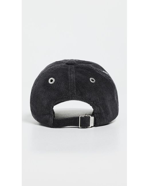 AMI Black Velours Hat for men