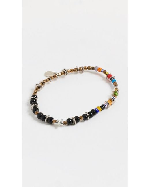 Paul Smith Multicolor Multi Bead Bracelet for men