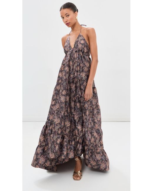 Azeeza Brown Kitty Gown