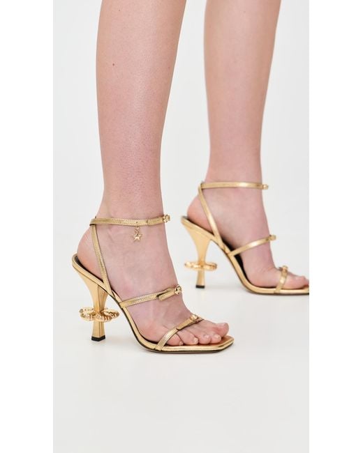 Marc Jacobs Black The Daisy Heels