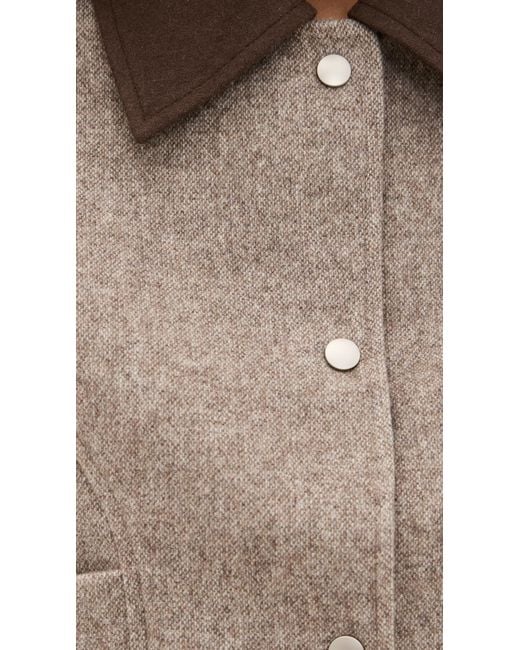 Line & Dot Brown Ingrid Jacket