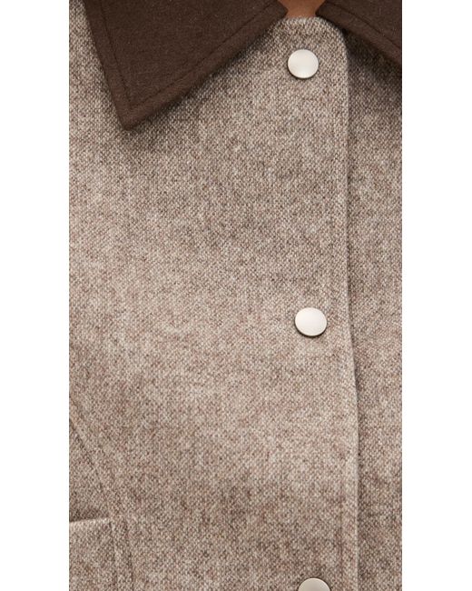 Line & Dot Brown Ingrid Jacket