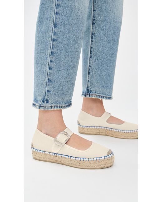 Free People White Surfside Mary Janes 2.0