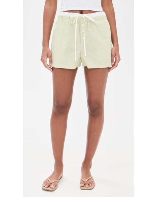 Wayf Natural Tabitha Shorts
