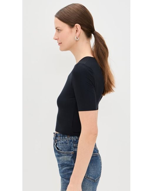 Commando Black Butter Cropped Tee