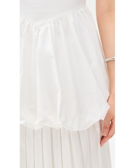 Elexiay White Bauchi Dress