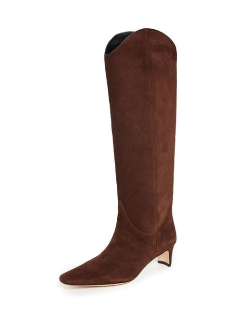 Staud Brown Western Wally Boots