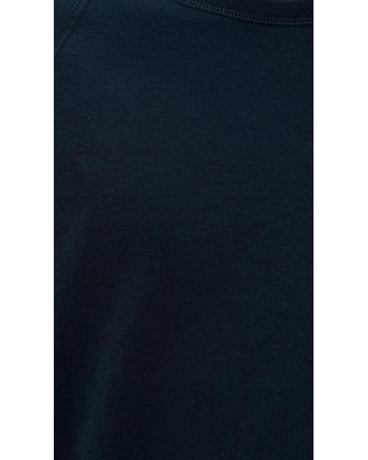 Billy Reid Blue Raglan Crew for men